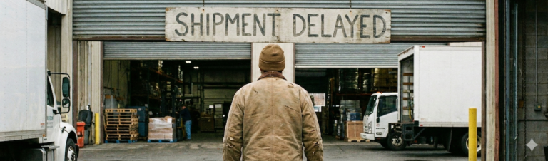 SHIPMENT DELAYED